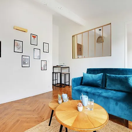 Apartament Modern Flat - 1bd 2p - Montmartre Moulin Rouge Paryż