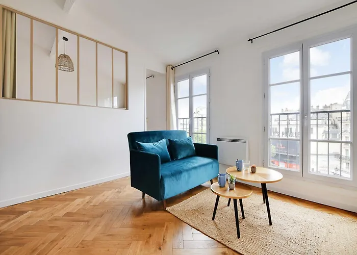 Apartman Modern Flat - 1bd 2p - Montmartre Moulin Rouge *